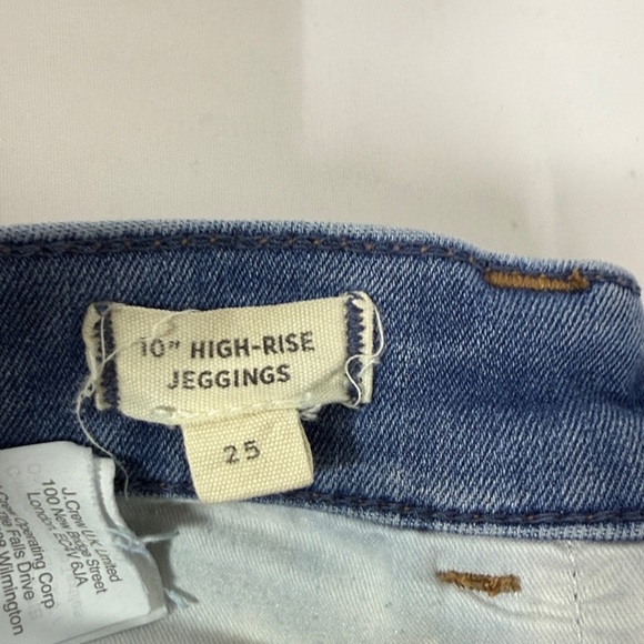Madewell Light Blue Denim Jeans 10” High Rise Jeggings - Picture 7 of 14